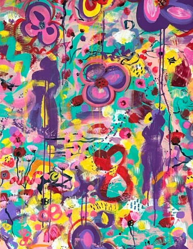 DAYDREAM. I FELL ASLEEP AMID THE FLOWERS