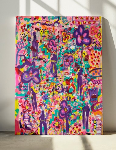 DAYDREAM. I FELL ASLEEP AMID THE FLOWERS